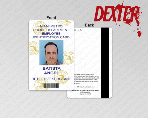Dexter ID Badge | 100% Screen Accurate