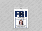X-Files Replica ID Card - Fox Mulder / Dana Scully