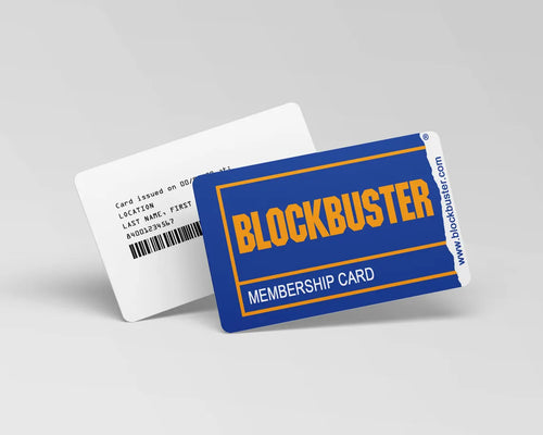 Blockbuster Membership Card | Reproduction