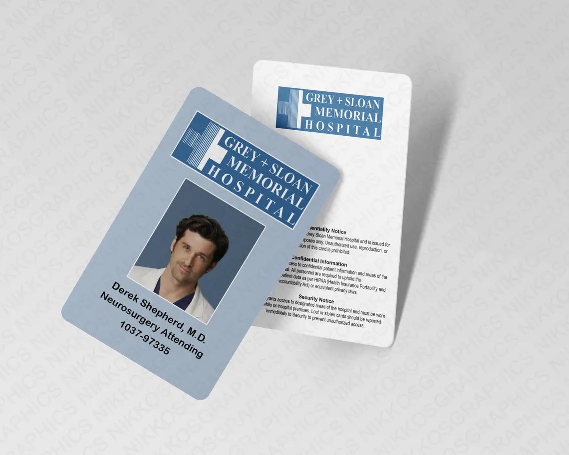 Grey's Anatomy ID Badge