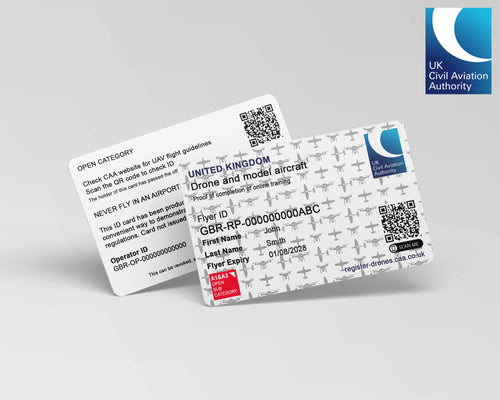 CAA Drone | Flyer & Operator ID Card