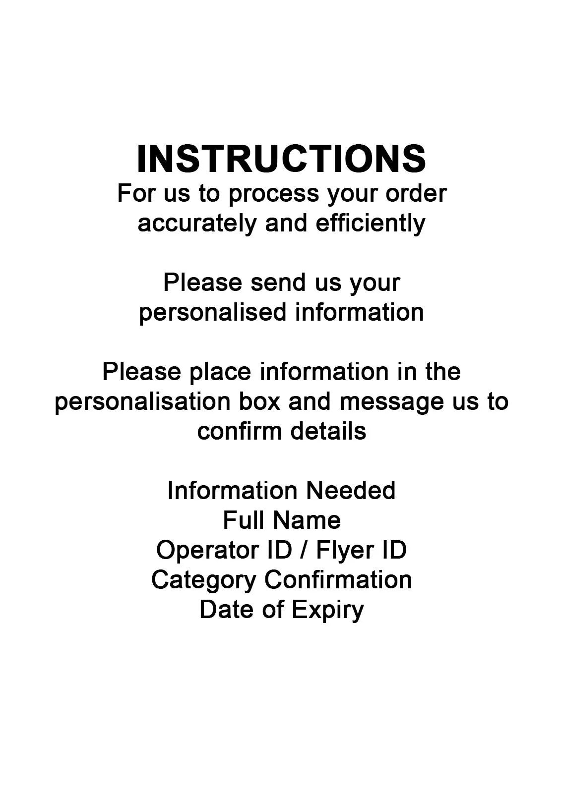 CAA Drone | Flyer & Operator ID Card